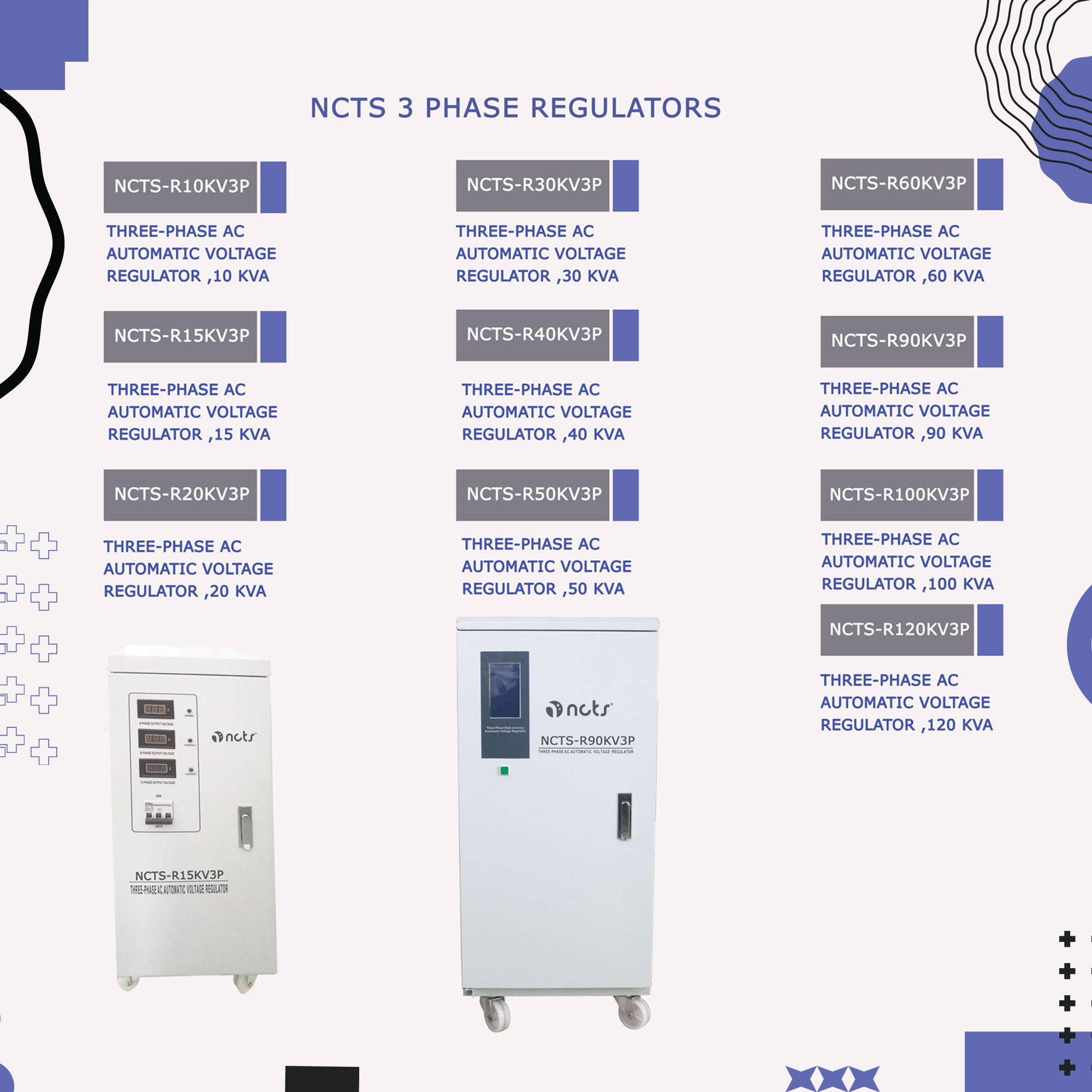 NCTS 3 PHASE REGULATOR