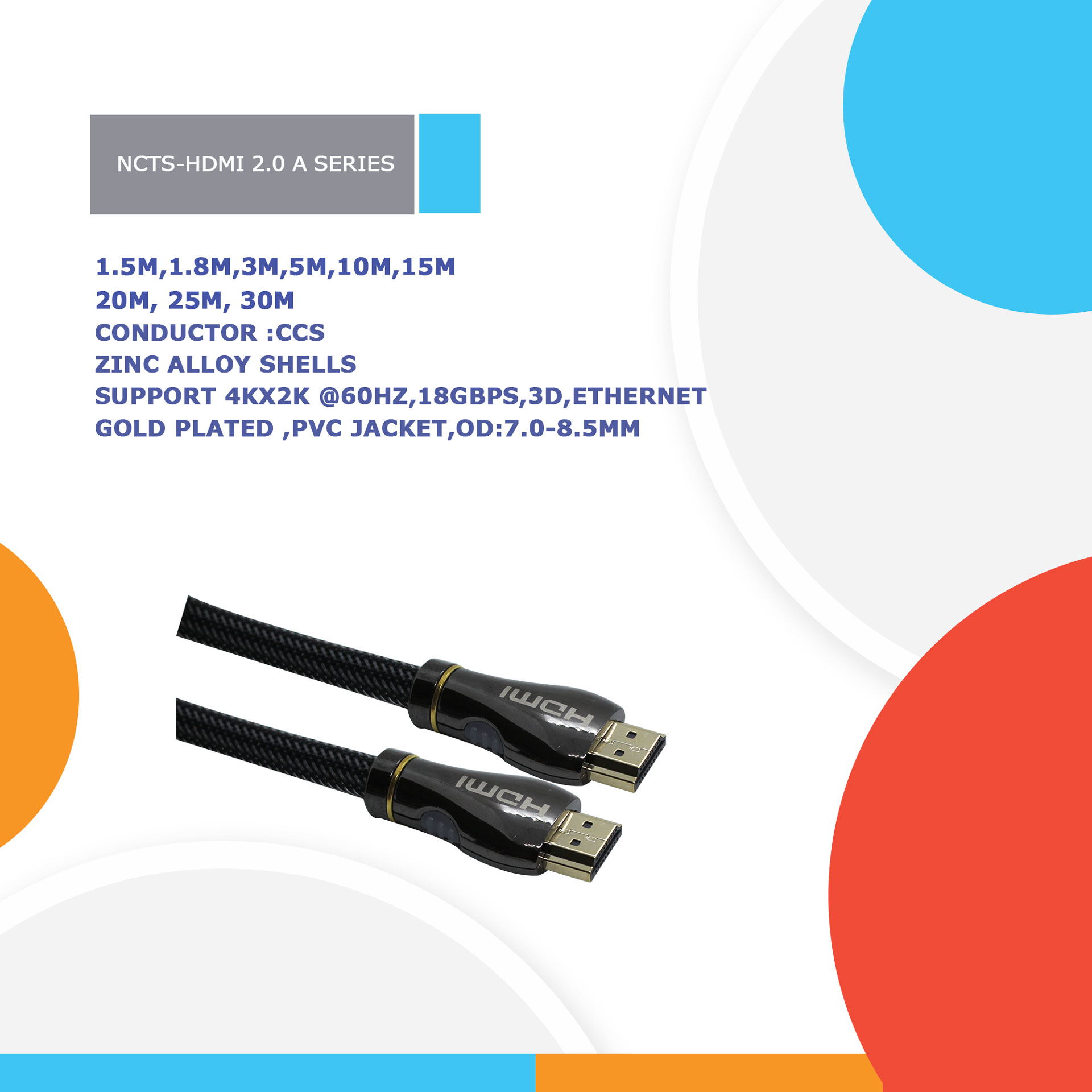 NCTS HDMI 2.0 A SERIES