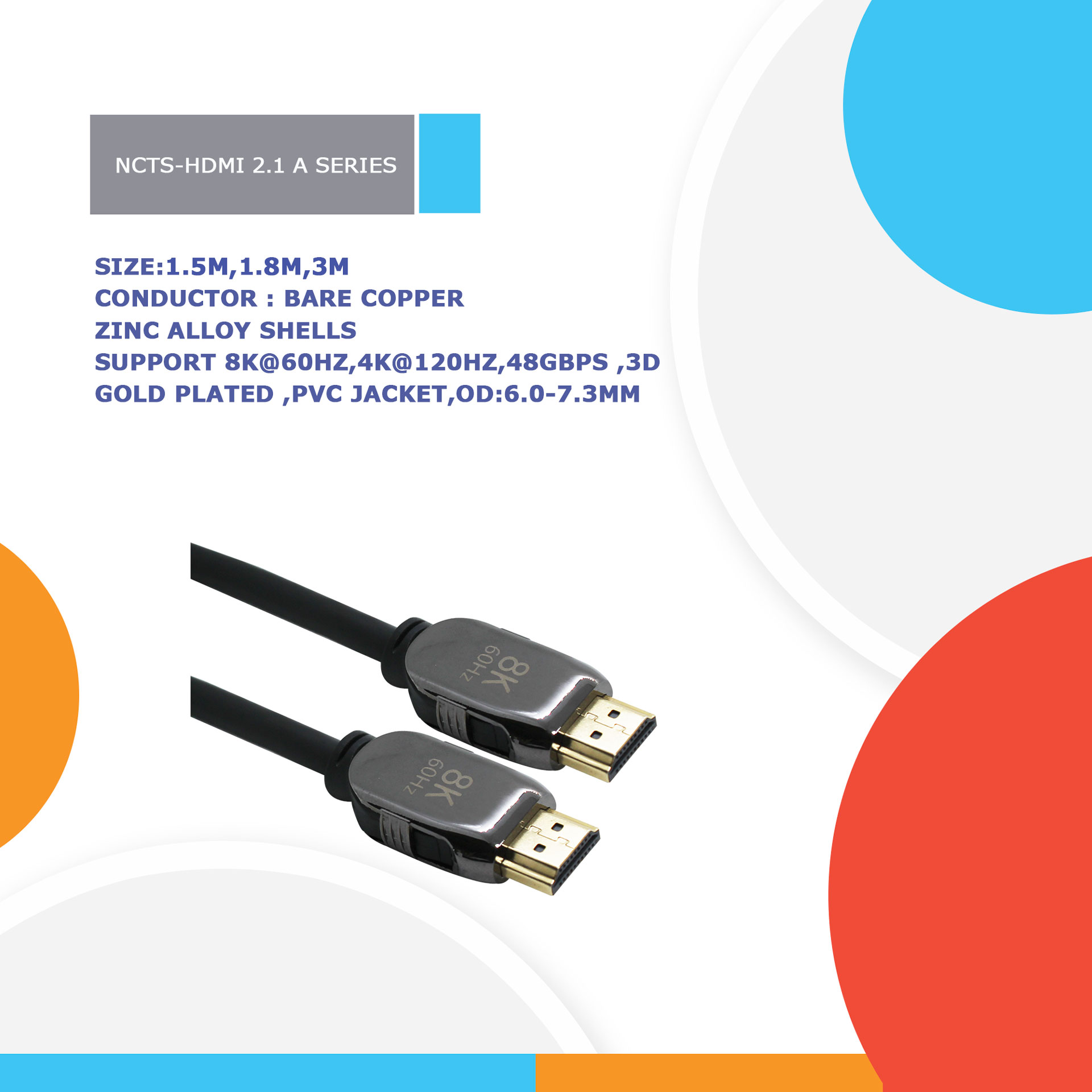 NCTS HDMI 2.1 A SERIES