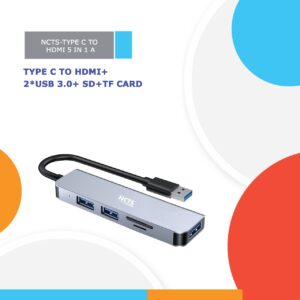 NCTS-TYPE C TO HDMI 5 IN 1 A