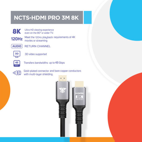 NCTS HDMI PRO CABLE 3M