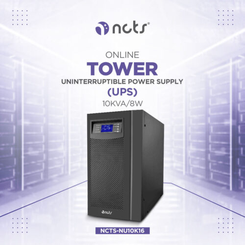 NCTS NU10K16 6KVA 8000WATT ONLINE TOWER UPS